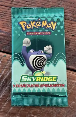 3x Pokemon Skyridge Booster Packs WOTC Artwork German - NEW & Sealed - Image 2