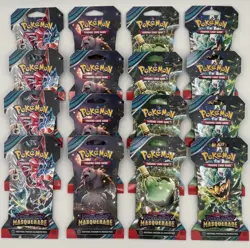 Pokemon TCG Twilight Masquerade Sleeved Booster Pack Lot Of 16 - Image 1