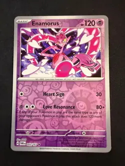 2024 Pokemon S&V Twilight Masquerade Reverse Holo Foil Enamorus 93 /167 - Image 1