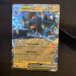 Luxray EX 68/167 Pokemon Twilight Masquerade Double Rare NM - Image 1