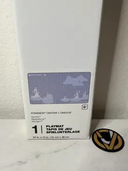 NEW (SEALED) POKEMON CENTER x OMOCAT GOODRA PLAYMAT Draconic Downpour Official - Image 3