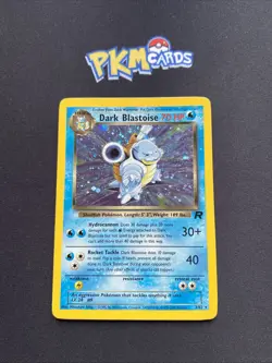 Pokemon TCG Dark Blastoise Team Rocket 3/82 Holo Rare LP. - Image 1