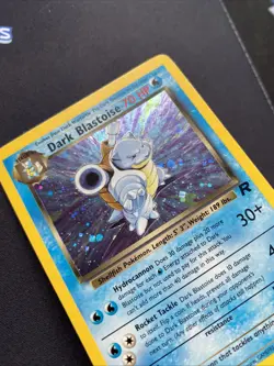 Pokemon TCG Dark Blastoise Team Rocket 3/82 Holo Rare LP. - Image 3