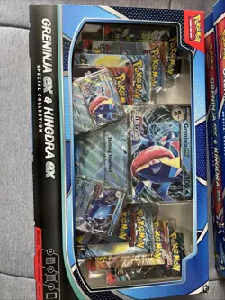 Pokemon Trading Card Game Greninja ex Kingdra ex Special Collection Box LOT OF 5 - Image 2