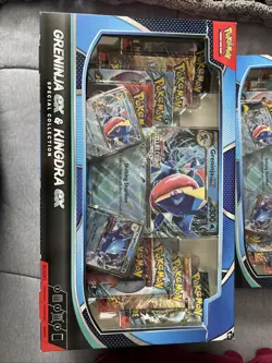 Pokemon Trading Card Game Greninja ex Kingdra ex Special Collection Box LOT OF 5 - Image 5