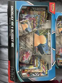 Pokemon Trading Card Game Snorlax ex Blissey ex Special Collection Box LOT OF 5 - Image 5