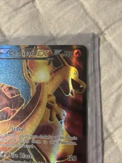 Pokemon Charizard EX Full Art 100/106 XY Flashfire TCG Card - Image 2