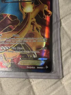 Pokemon Charizard EX Full Art 100/106 XY Flashfire TCG Card - Image 3