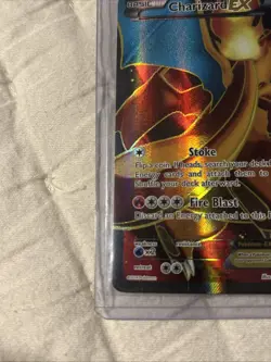 Pokemon Charizard EX Full Art 100/106 XY Flashfire TCG Card - Image 4