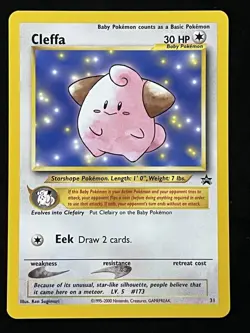 Pokemon Cleffa Black Star Promo 31 WOTC NM - Image 1