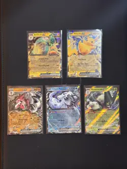 Pokemon TCG: 5 EX Card Lot - Paldea Evolved - *NM* - Image 1