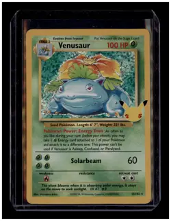 Pokemon Card TCG - Venusaur 15/102 - Holo Rare - Celebrations Classic Collection - Image 1
