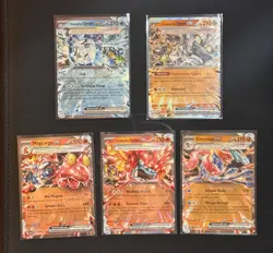 Pokemon TCG: 5 EX Card Lot - Tera Form - Twilight Masquerade - *NM* - Image 1