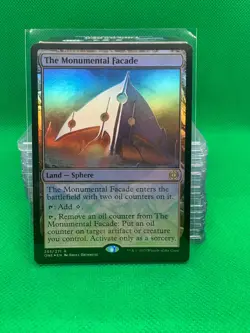 MTG The Monumental Facade FOIL - ONE Phyrexia: All Will Be One - Image 1