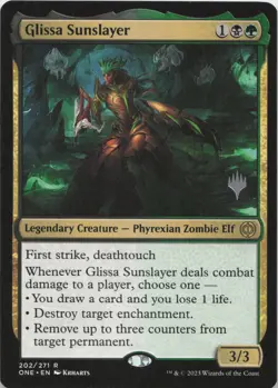 Glissa Sunslayer R Promo Pack: Phyrexia: All Will Be One 202 - LP MTG - Image 1