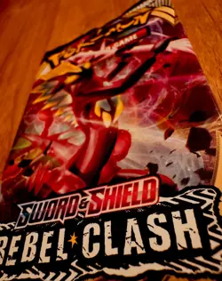 HEAVY Pokemon TCG S&S Rebel Clash - Factory Sealed Booster Pack (21.61g!) - Image 3