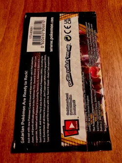 HEAVY Pokemon TCG S&S Rebel Clash - Factory Sealed Booster Pack (21.61g!) - Image 4
