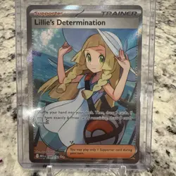 Lillie's Determination 169/132 Ultra Rare Pokemon Mega Evolution ?? - Image 1