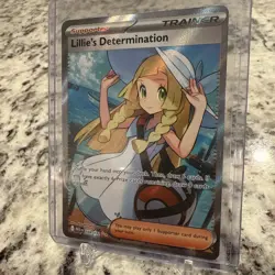 Lillie's Determination 169/132 Ultra Rare Pokemon Mega Evolution ?? - Image 3