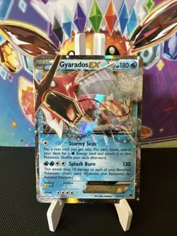 Pokemon TCG Gyarados Ex 26/122 Breakpoint Holo Rare (LP) 🌊 - Image 1