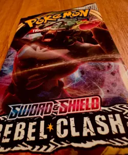 EXTREMELY HEAVY Pokemon TCG S&S Rebel Clash - Sealed Booster Pack (21.80g!) - Image 3