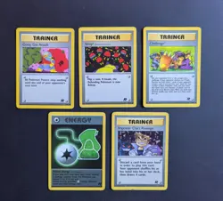 Pokemon | Imposter Oak Sleep Goop Gas Challenge - Team Rocket Bundle - LP / MP - Image 1