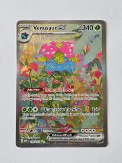 Venusaur EX 198/165 S&V 151 Special Illustration Rare Pokemon Card - Near Mint - Image 1
