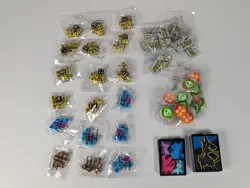 Pokemon Accessories Lot of ETB Dice Sets, Counters, VSTAR Markers, and Diders - Image 1
