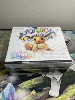 Prismatic Evolutions Pokemon Center Elite Trainer Box ETB Factory Sealed NEW - Image 5