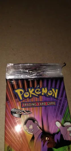 Pokemon TCG 2000 Gym Challenge Giovanni Factory Sealed Booster Pack - Image 4