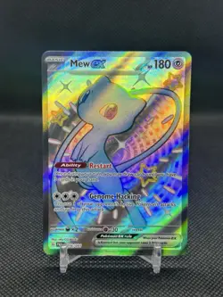 Mew EX 216/091 - Paldean Fates Baby Shiny Ultra Rare Holo Pokemon TCG NM/Mint - Image 1