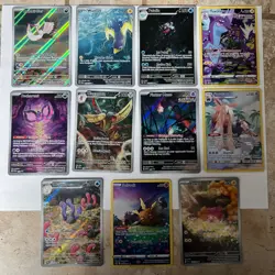 Pokemon 11 Card Full Art Lot. M/NM To MP - Image 1