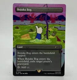 Bojuka Bog Regular Rare Secret Lair Fallout Magic the Gathering TCG Card NM - Image 1