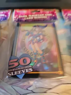 6 x YUGIOH Pack Of 50 Yu-Gi-Oh Dark Magician Girl Card Sleeves Sealed - Image 3