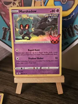 080/203 Marshadow Rare Holo Card Trick or Trade 2023 Pokemon TCG - Image 2