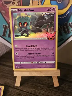 080/203 Marshadow Rare Holo Card Trick or Trade 2023 Pokemon TCG - Image 3