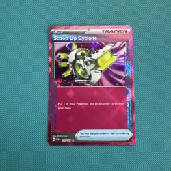 Scoop Up Cyclone 162/167 Holo Pokemon TCG Card Twilight Masquerade NEAR MINT - Image 1