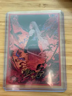 Nibelheim Aflame Art Card (Gold-Stamped Signature) [ART SERIES] MTG Magic Clean - Image 1