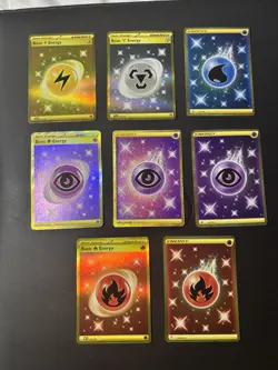Pokemon - Secret Energy Lot 8 Cards From Various Sets - Image 1