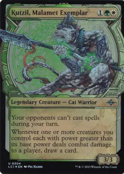 Kutzil, Malamet Exemplar (Showcase) U The Lost Caverns of Ixalan 304 NM - Image 1
