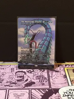 The Monstrous Serpent/Koma, Cosmos Serpent (Borderless) TLE Avatar: TLA Foil - Image 3