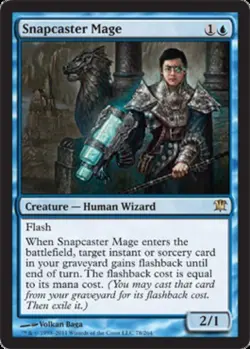 1x Snapcaster Mage Moderate Play MTG Magic - Kid Icarus - - Image 1