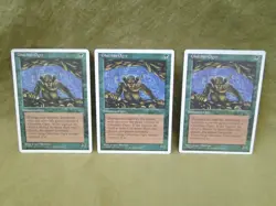 Magic the Gathering: 3x Ghazban Ogre - Image 1