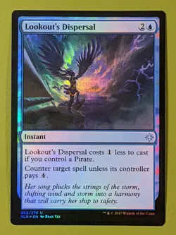FOIL Lookout's Dispersal x1 Ixalan 1x Magic the Gathering MTG - Image 1