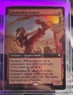MTG Firebending Student Extended Foil Magic the Gathering TCG - Image 1