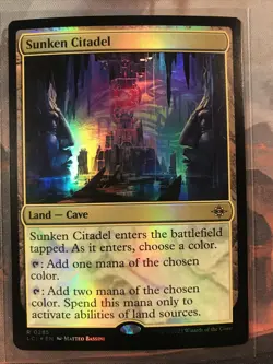 MTG Sunken Citadel FOIL Lost Caverns of Ixalan LCI 0285 NM - Image 1