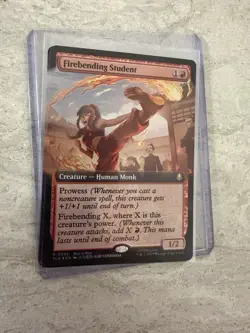 PROMO Firebending Student FOIL Extended Art - MTG Avatar: The Last Airbender TLA - Image 1