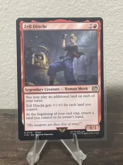 Zell Dincht #170 Rare Final Fantasy FIN MTG - Image 1