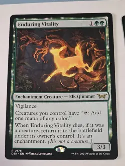 MTG - Enduring Vitality - Duskmourne: House of Horror - Image 1