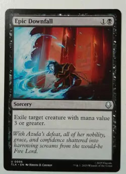 Epic Downfall *Uncommon* Magic MtG x1 Avatar: The Last Airbender - Image 1